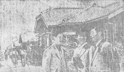 ▲ 흥남공장 노동자들이 살고있는 흥남시 유정리의 사택. 유정리 사택은 해방전 일본인 기술자들이 살던 사택이었다. ⓒ노동신문(1949년 9월 7일)