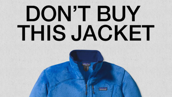 ▲ "이 재킷을 사지 마세요. (Don't Buy This Jacket)" 광고 ⓒ파타고니아