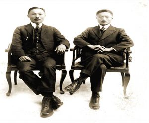 ▲ (왼쪽)도산 안창호와 (오른쪽)손정도 목사 (자료 : 흥사단)